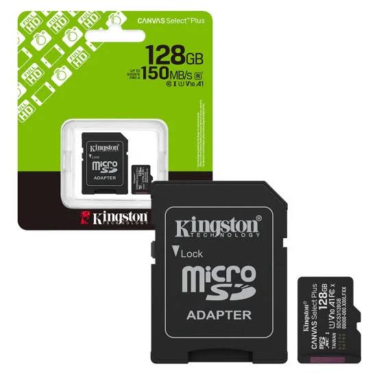 KINGSTON SD CARD 128GB