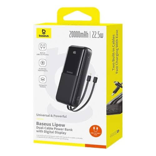 BASEUS LIPOW 20000MAH POWER BANK