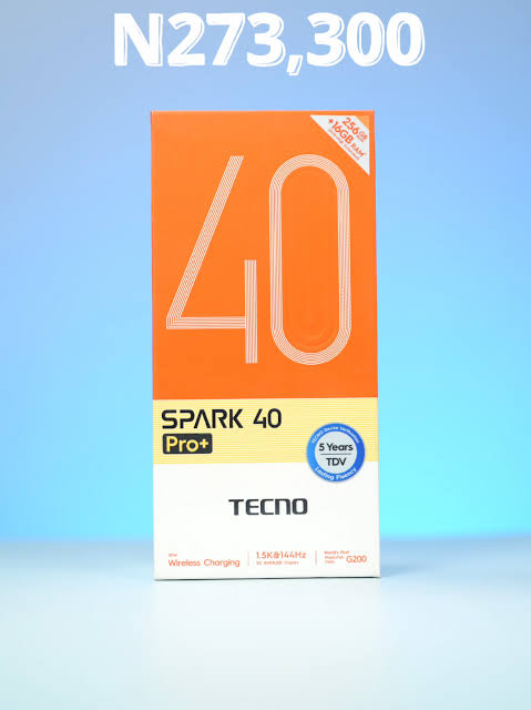 TECNO SPARK 40 PRO+